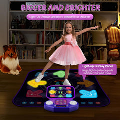ANNKIE Dance Mat supports 5 modes for easy to hard challenges
