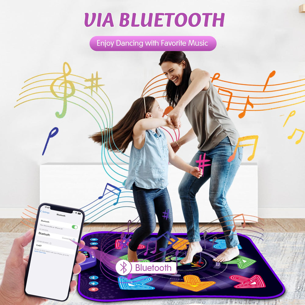 ANNKIE Dance Mat uses safe PVC and anti-slip bottom for confident play