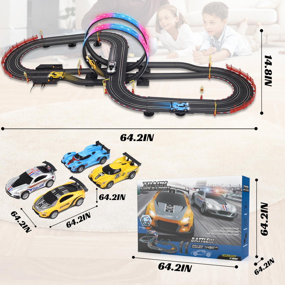 ANNKIE track assembly guide for quick, tidy setup