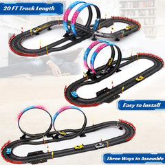ANNKIE circular track section for smooth lap action