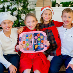 ANNKIE Sturdy base with suction cups stabilizes tabletop play