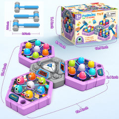 ANNKIE Whack Game Mole 3 mode switch enables Easy Competitive and Memory play