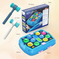 ANNKIE Whack Game Mole ABS plastic keeps durability for kids.