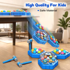 ANNKIE Whack Game Mole quick assembly and battery-powered excitement.