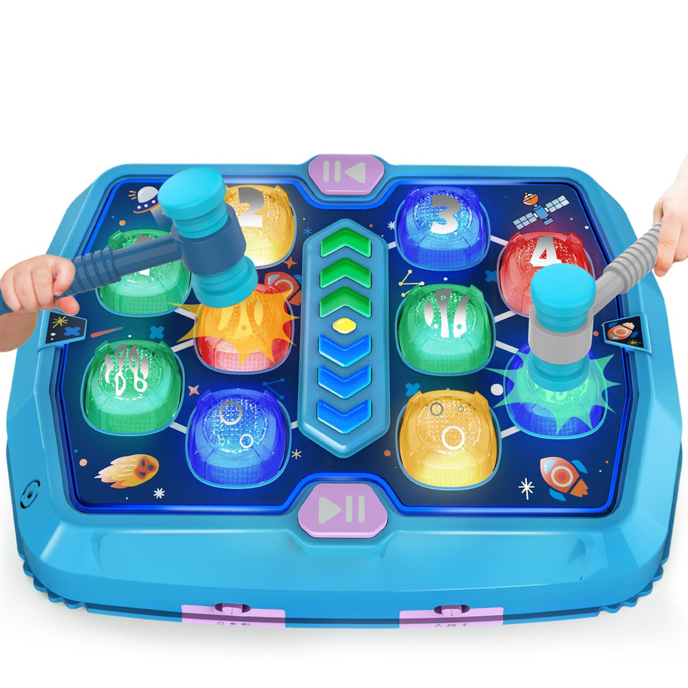 ANNKIE Whack Game Mole ball flashing for vibrant play and engagement.