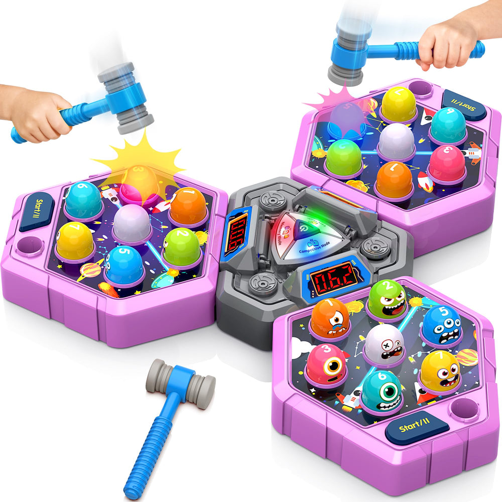 ANNKIE Whack Game Mole light up balls engage kids and boost hand-eye coordination