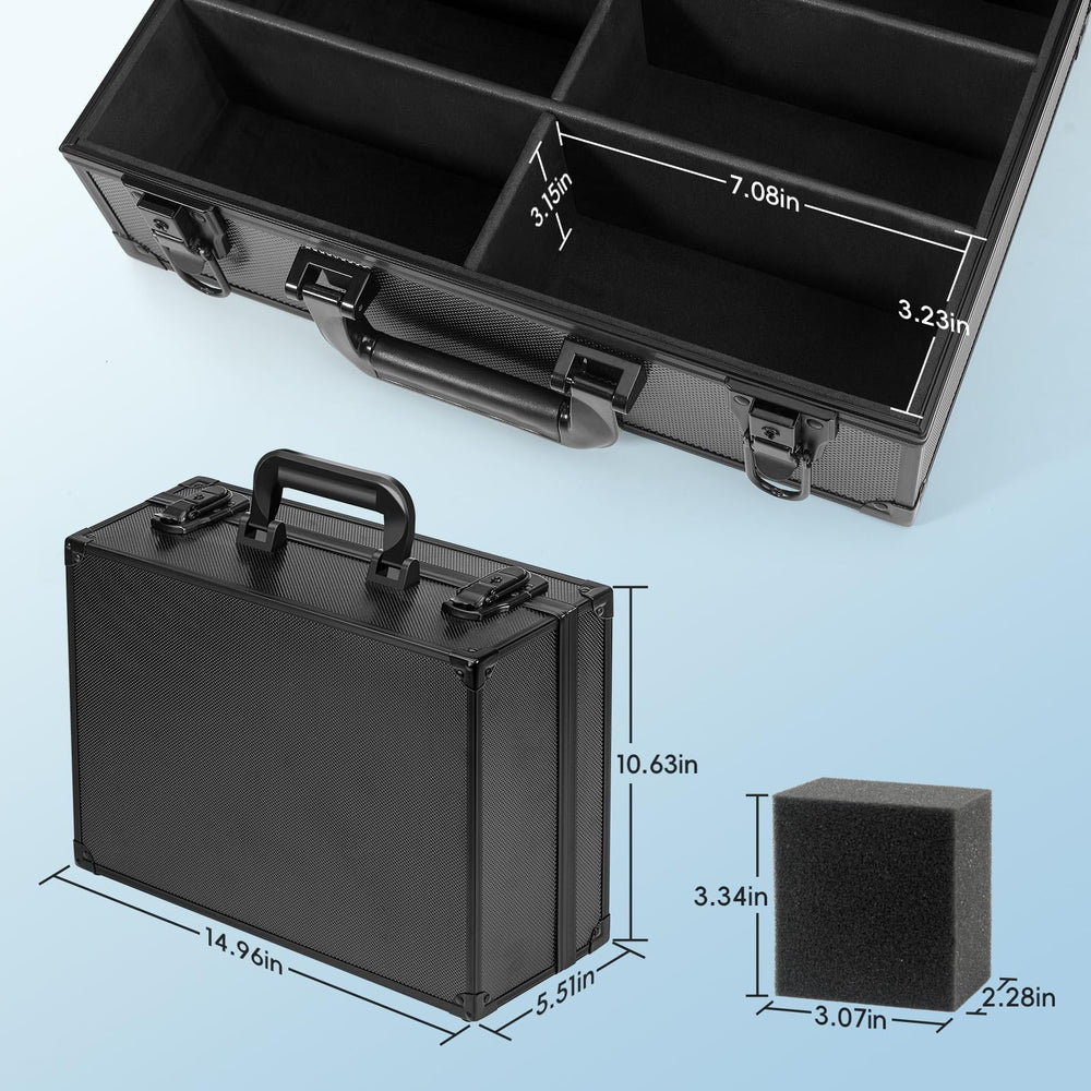 ANNLOV travel-ready case keeps collection organized on the go.