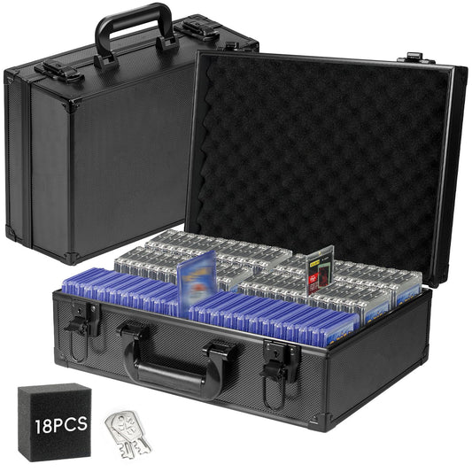 ANNLOV Toploader storage box exterior shell with durable protection for collectibles.