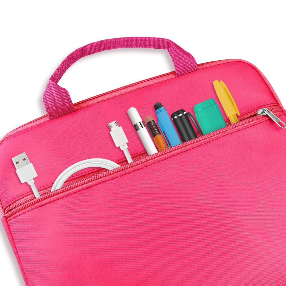 Annmore pink bag sturdy handle, comfortable transport for daily use.