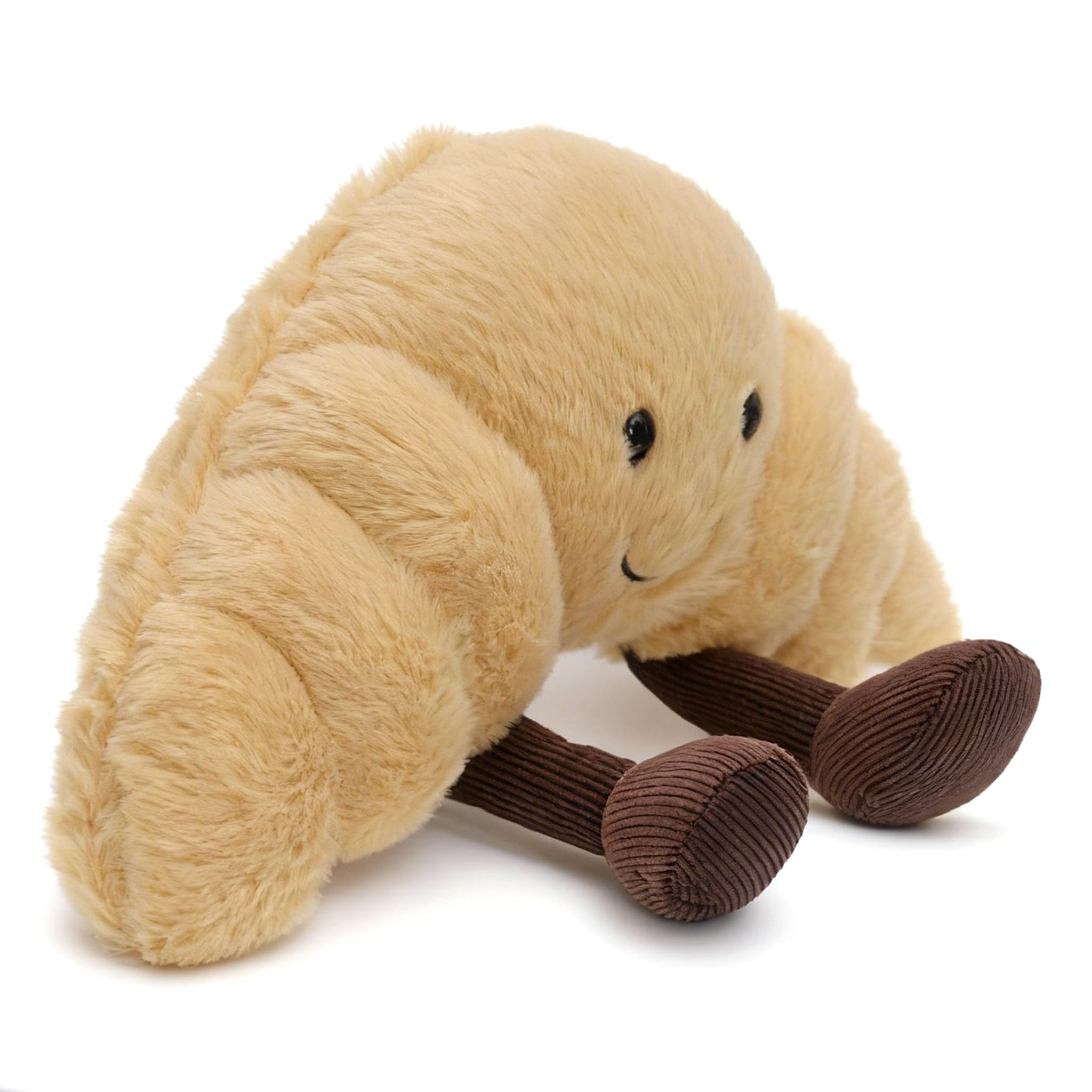 Annshein croissant plush doubles as decor and nap companion.