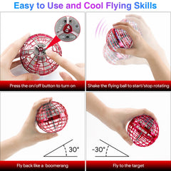 ANOEPUY Flying Orb Ball compact 3.4 inch size fits pockets.
