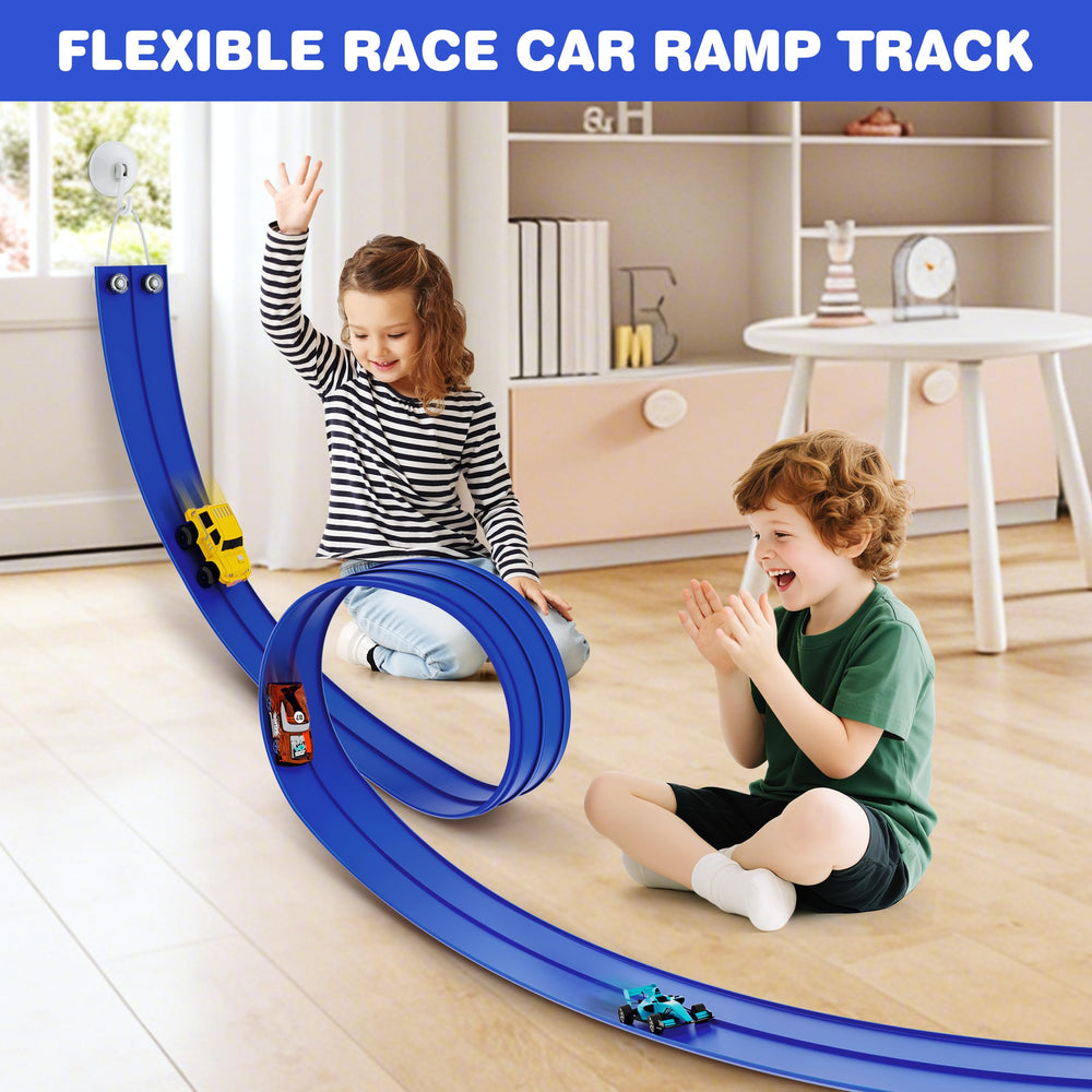 Anoozo portable ramp track rolls up for easy storage and transport