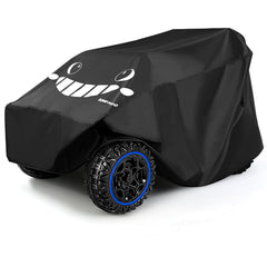 ANPABO kids ride-on cover with pattern protects toys from dust and rain