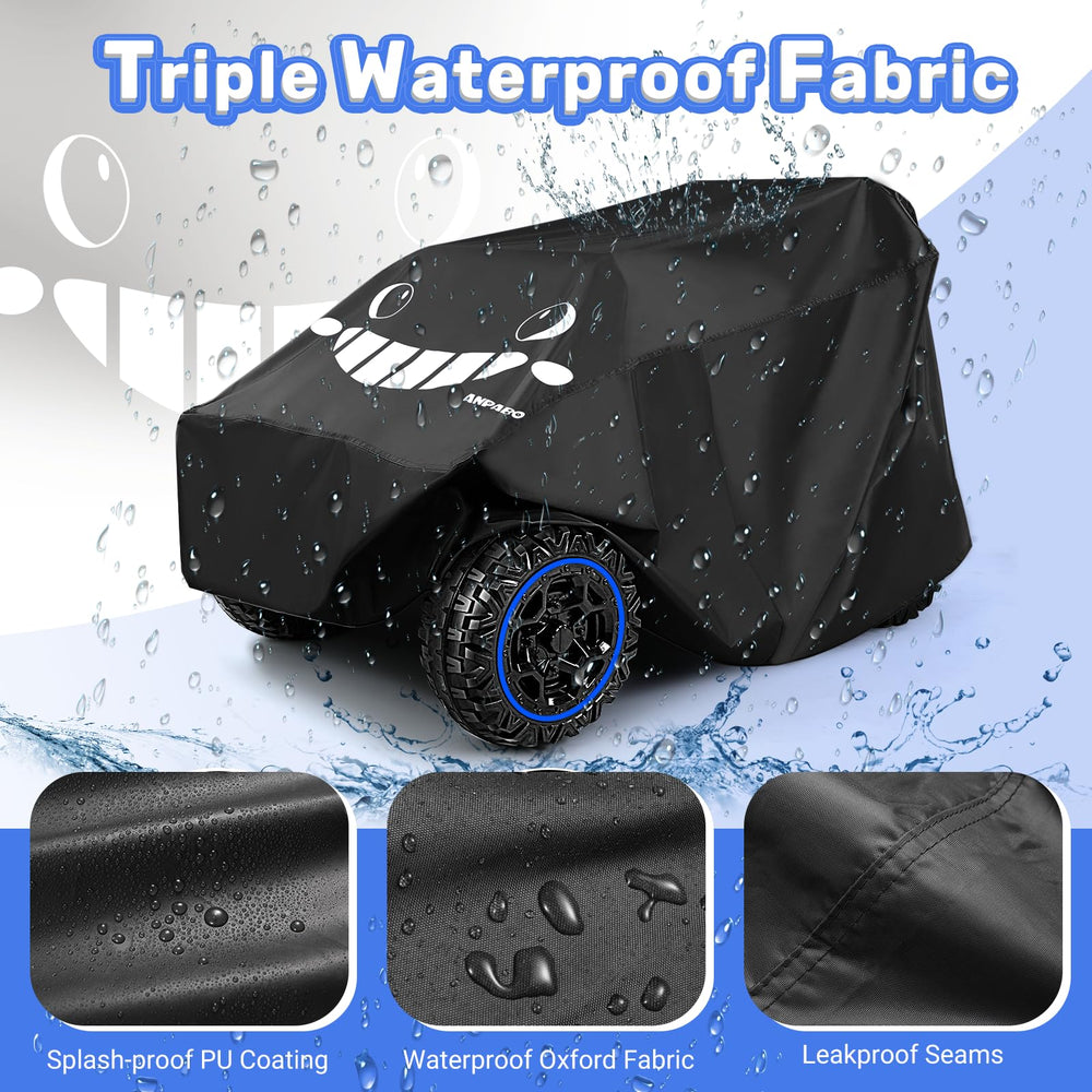 ANPABO 2x thicker oxford fabric resists tears and wind