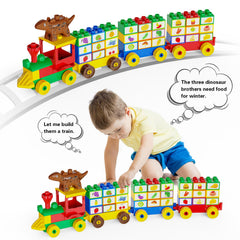 Anpcso dinosaurs and cars collection for imaginative storytelling and role-play