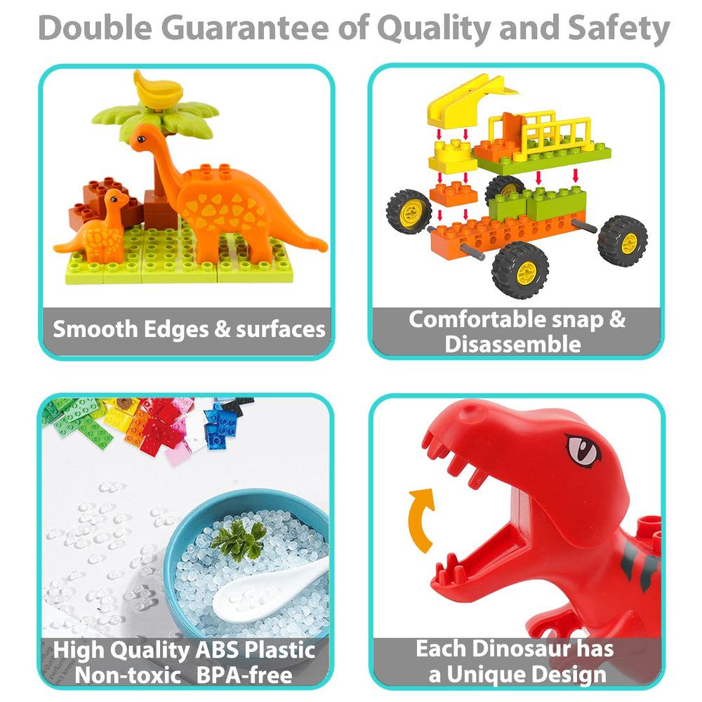 Anpcso durable non-toxic ABS materials ensure safe, long-lasting play experiences