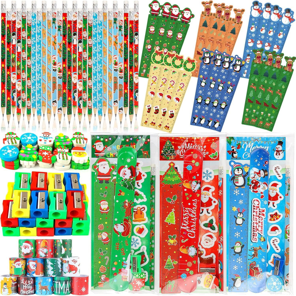 ANPHILE 28-pack Christmas pencils for classroom crafts and party favors