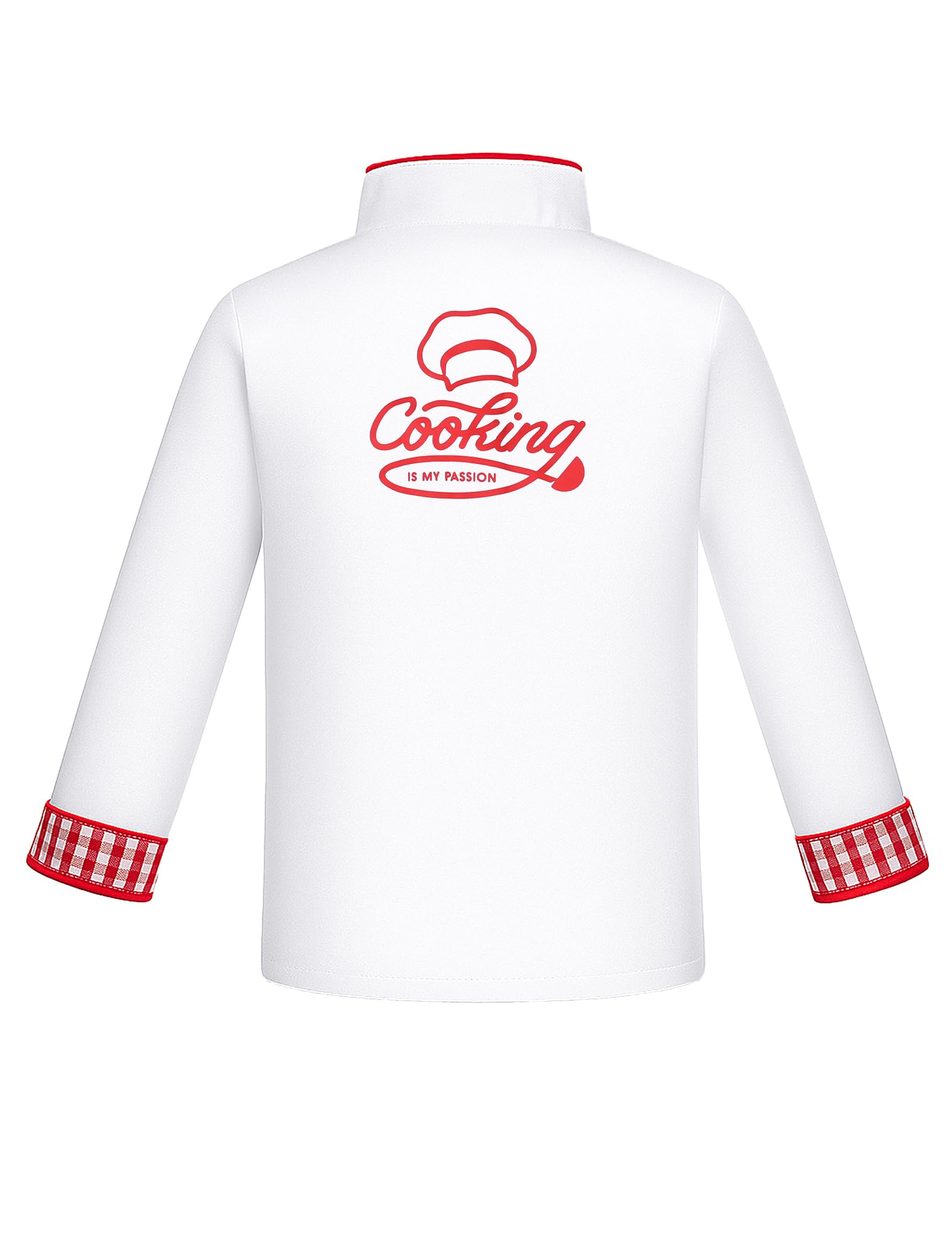 ANPHILE oven mitt with chef jacket ready for safe pretend cooking moments