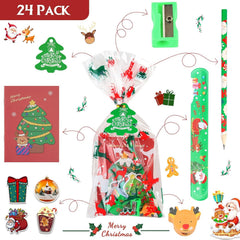 ANPHILE Christmas bracelets add playful color to school supplies.