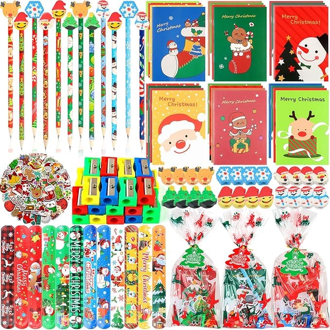 ANPHILE Christmas pencils ready for festive drawing and writing activities.