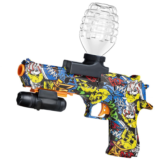 Anstoy electric gel gun blaster with camo pattern boosts outdoor team play