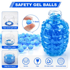 Anstoy Gel Ball Blaster team-game action highlights strategy and teamwork.