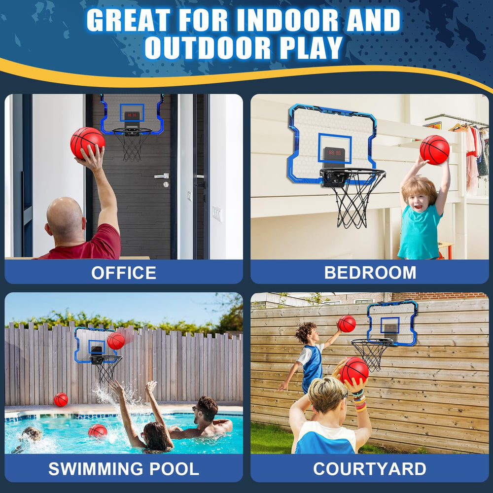 Antaha rim and net deliver sturdy shooting action for family fun
