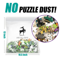 Antelope matte finish minimizes glare during long puzzle sessions.