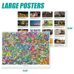 ANTELOPE Puzzle matte-finish-packaging highlights glare-free viewing during assembly.