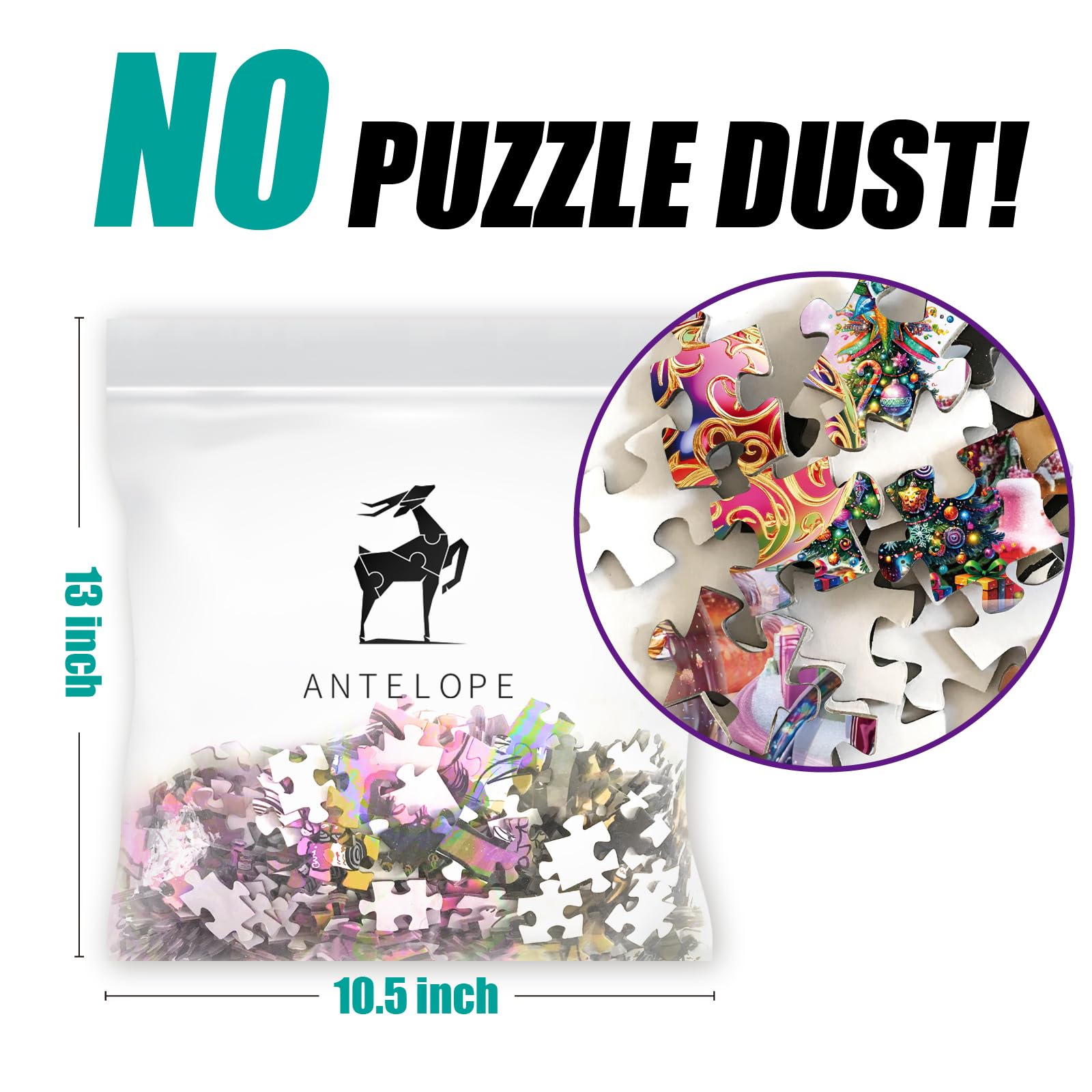 Antelope Zero Dust puzzle stays clean for smoother assembly