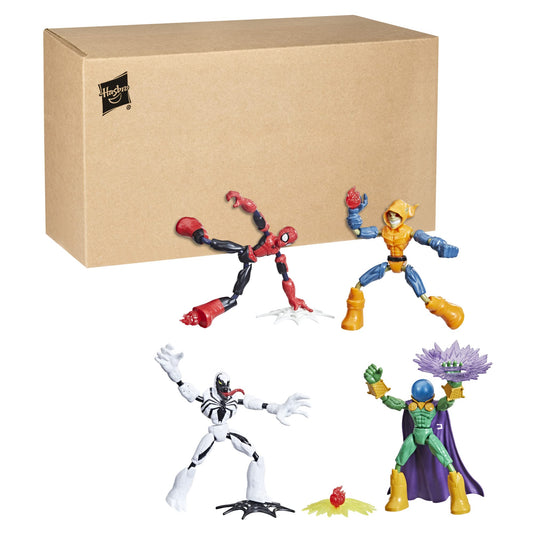 Anti-Venom Bend and Flex figure poised for action storytelling
