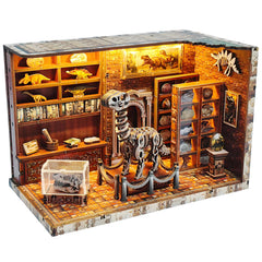 ANTREATU Dinosaur Institute book nook kit adds paleontology detail to your shelf.