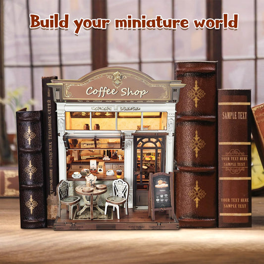 ANTREATU DIY miniature pieces close-up showing precise puzzle-fit