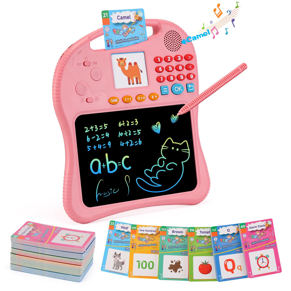 ANTUMKDS 3-in-1 pad for writing and drawing while learning