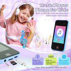 ANTUMKDS Kids Smart Phone includes 16GB card for photos and videos.