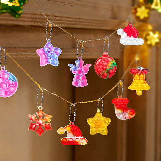 antyd Colorful silicone bubble fidget closeup highlighting soft texture and sensory fun.