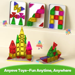 Anyeve collaborative building away from screens promotes teamwork