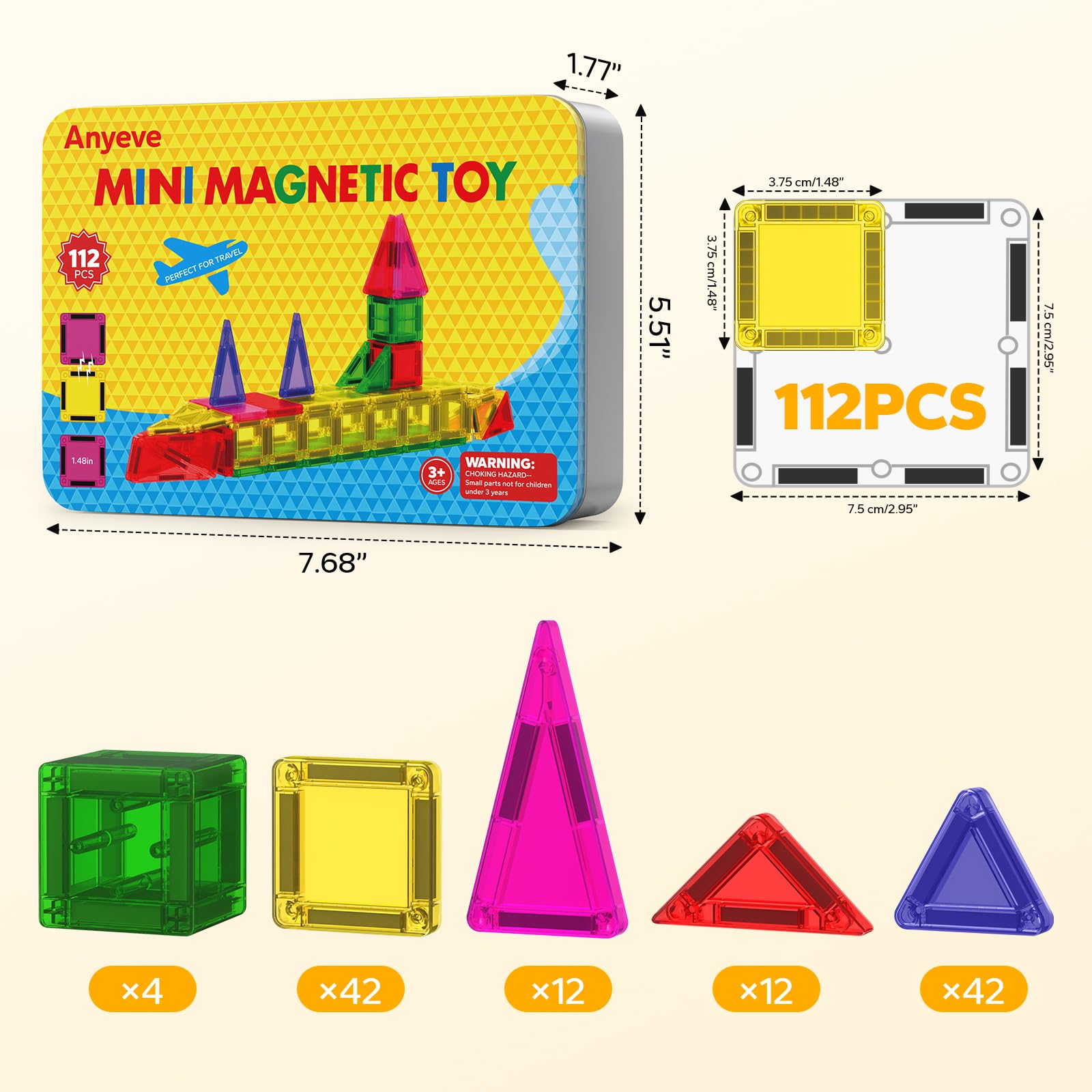 Anyeve gift-ready packaging makes a versatile educational toy