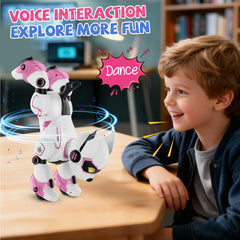 AnySun Robot Dog features bright LED eyes for expressive play