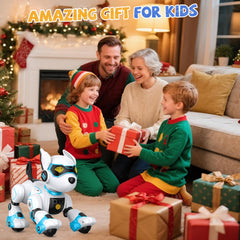 anysun robot dog rechargeable battery 90 minutes enables long play sessions without frequent recharges.