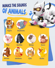 anysun robot dog toy made with child friendly materials for safe, mess-free fun.
