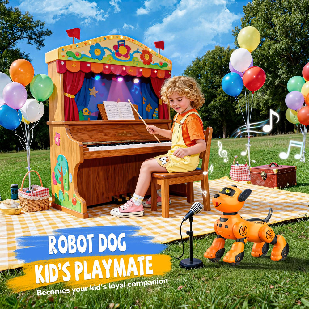 anysun robot dog toy rechargeable battery with USB charging