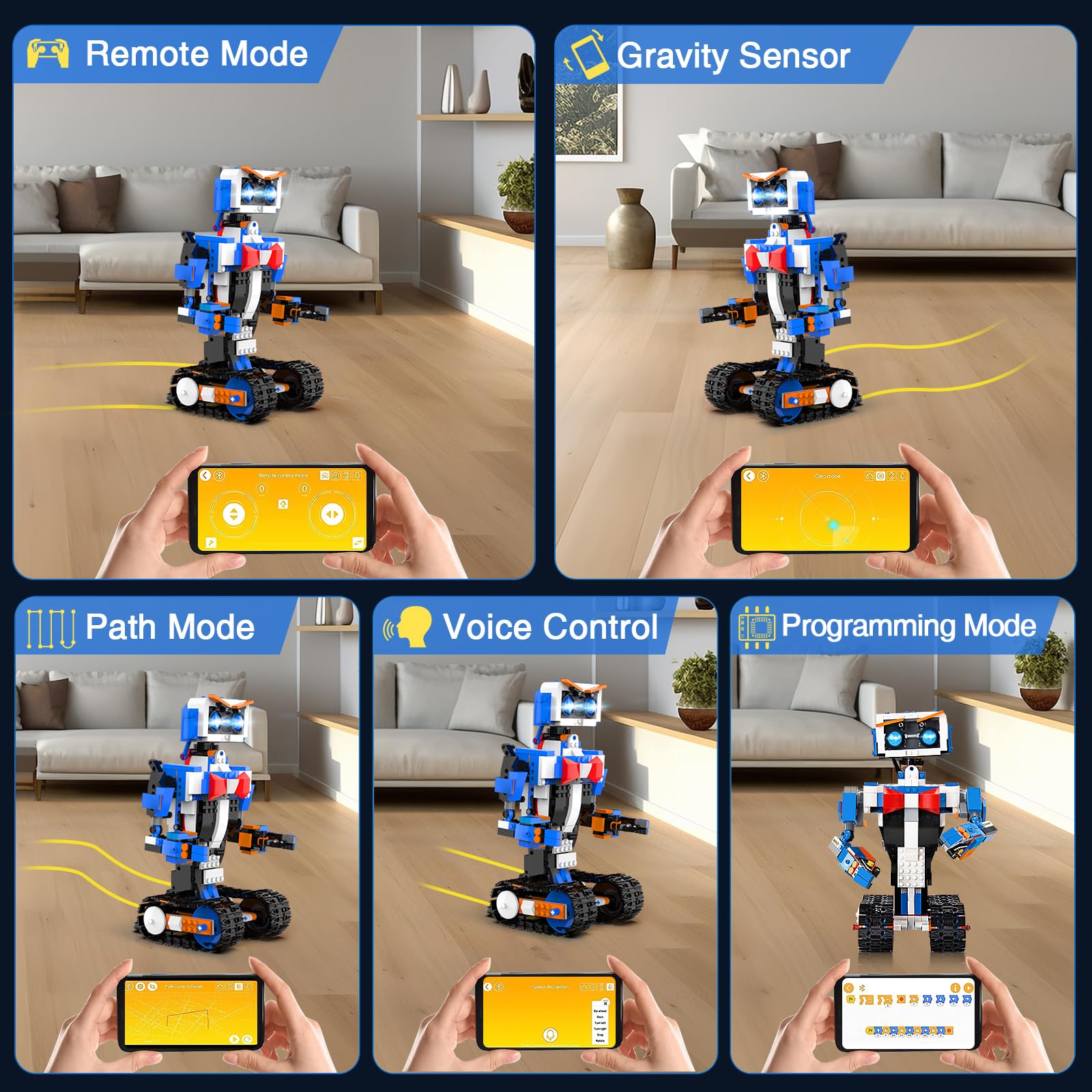 AnySun path planning feature guides kids through programmed routes.