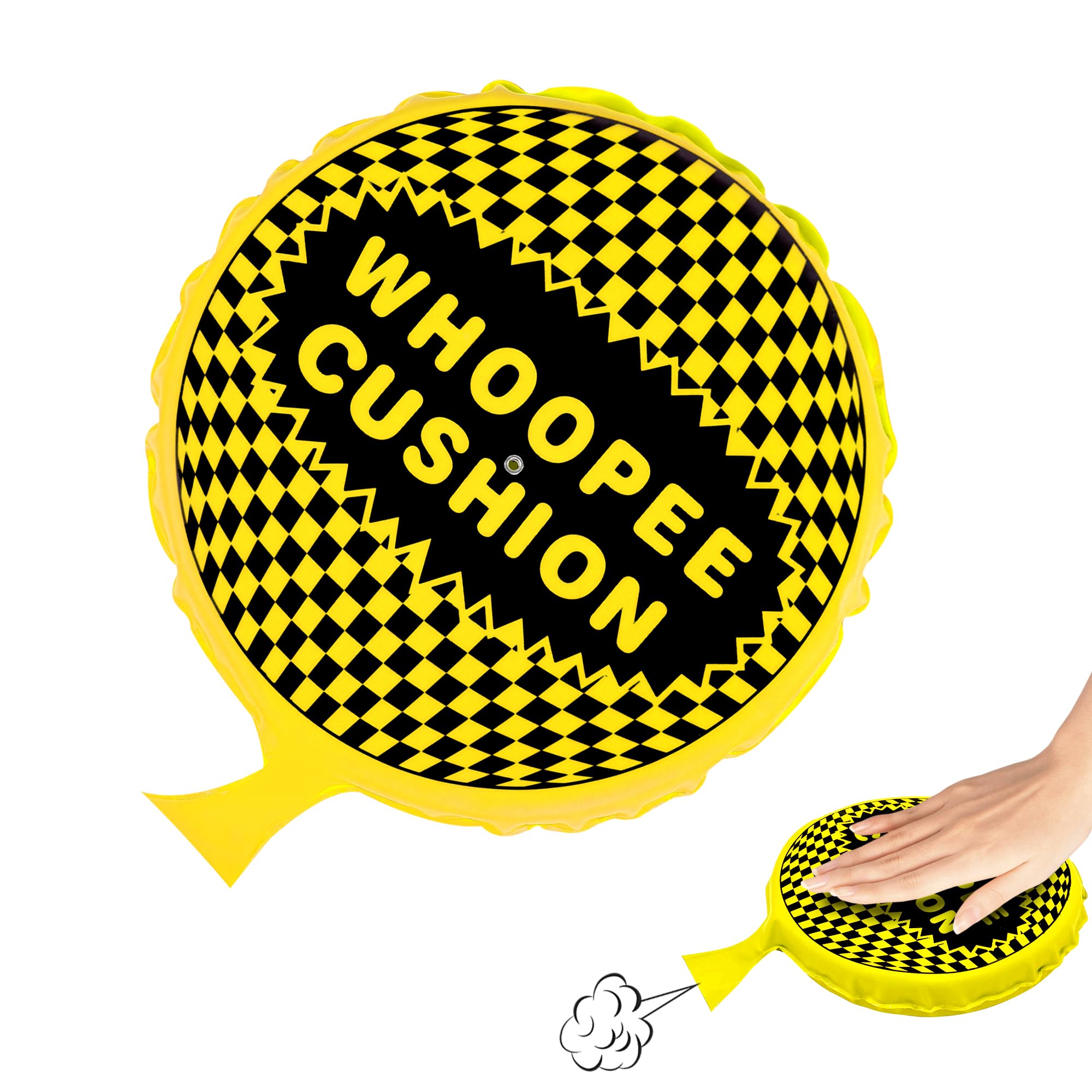 ANZUSY Whoopie Cushion 9-inch self-inflating design ready for quick laughs