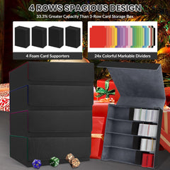 AOBOPLE foam stoppers hold cards upright without damage