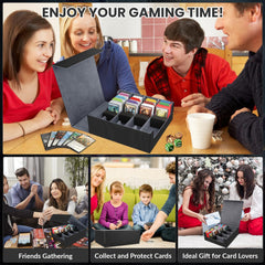 AOBOPLE MTG and sports cards compatible for versatile storage