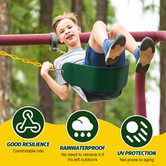 AOBOTE Swings Set 2-Pack supports up to 440 pounds