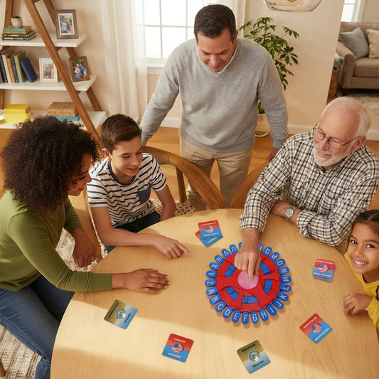 Aodomis WordStorm players-hands in action delivering quick, engaging word play.