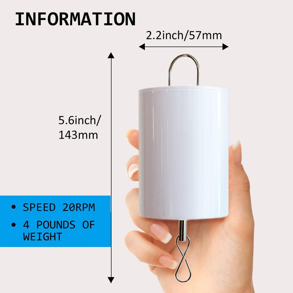 Aoedelyart compact 3.93 inch motor saves space during setup.