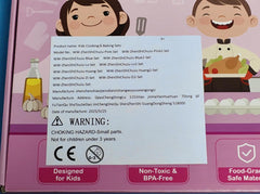 Aojieni Kids Knife Set measuring spoons showcased for baking activities.